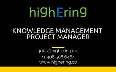 Knowledge Management Project Manager